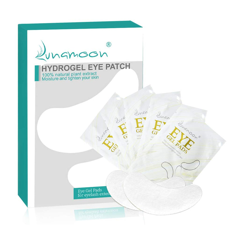 [Australia] - Lunamoon Eye Lash Extension Pads 100 pairs Under Eye Pads for Lash Extensions Lint Free Lash Pads Extension Eye Pads 