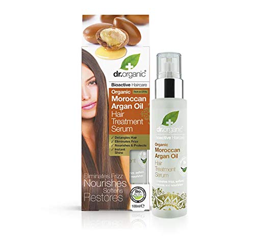 [Australia] - Dr Organic Moroccan Argan Oil Hair Treatment Serum 100ml 