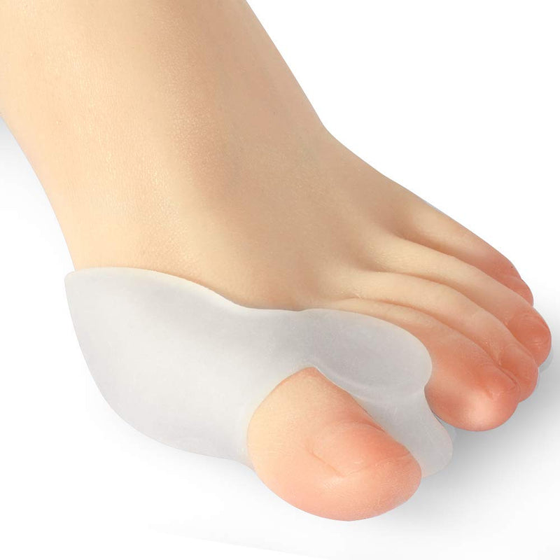 [Australia] - Gel Toe Bunion Separator Corrector,10 Pack Soft Hallux Valgus Protectors Straightener,Bunion Pad & Separates,Relief Bunion Pain 