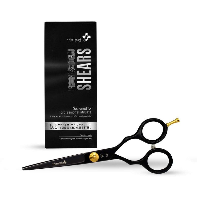 [Australia] - Professional Hair Cutting Scissors - VERY SHARP - Barber 5.5-inch Razor Edge Shears - Made from Forged Stainless Steel with Fine Adjustment Screw 