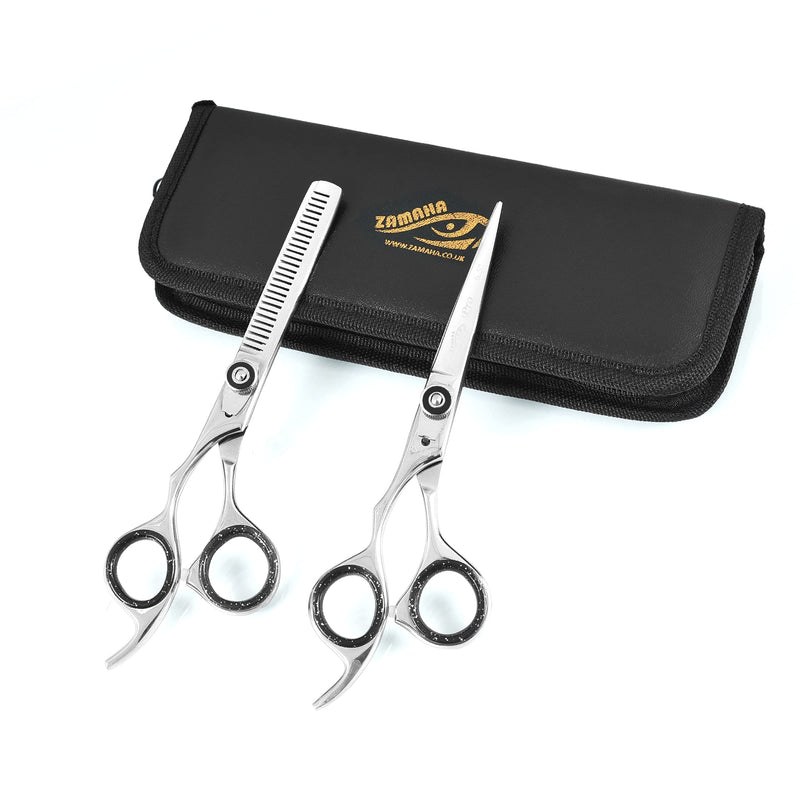 [Australia] - Lefty Hairdresser professional Hair Razor scissors left-handed 6.5 inch hair scissors (Cutting Scissors+Thinning Scissors) 