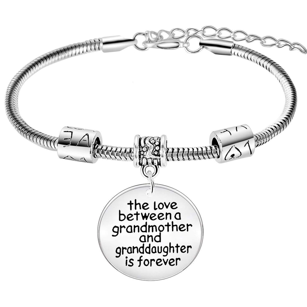 [Australia] - BESPMOSP Mother's Day Gift Mum Bracelet Grandmother Bracelet Mom Birthday Gifts Mum Bracelets From Daughter (grandmother and granddaughter) 