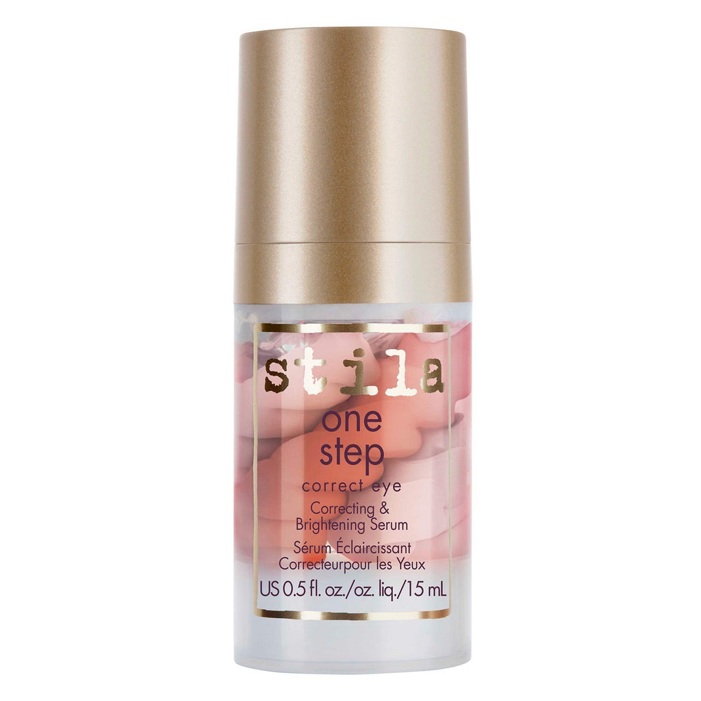 [Australia] - Stila One Step Correct Eye Correcting & Brightening Serum - Erases Dark Circles & Hydrates 15 ml (Pack of 1), Pink,SC50010001 