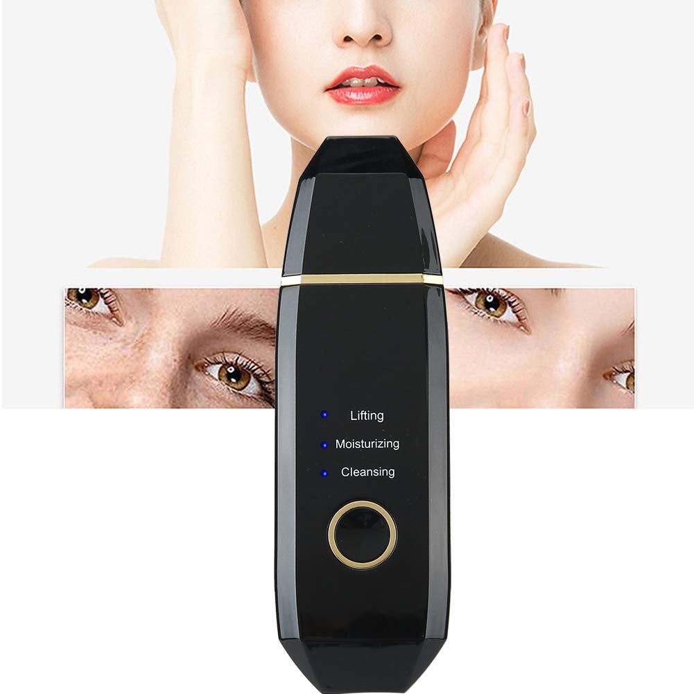 [Australia] - Skin Cleaning Device, 3 In 1 Ultrasonic Peeling Face Pore Cleaner, Skin Scrubber Ultrasound, Skin Cleaner Ultrasonic Pore Cleaner For For Face Cleaning And Care 