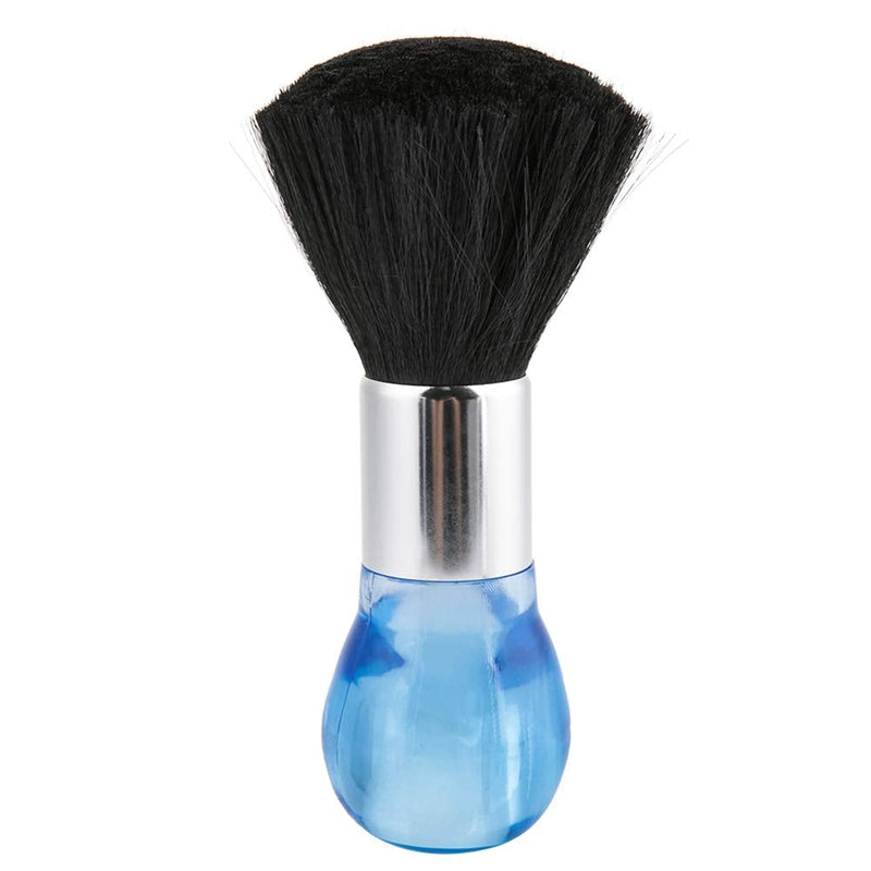 [Australia] - 2 Colors Neck Face Duster Brush Soft Barber Hair Cleaning Hairbrush Cutting Hairdressing Styling Tool for Salon Use(Blue) 