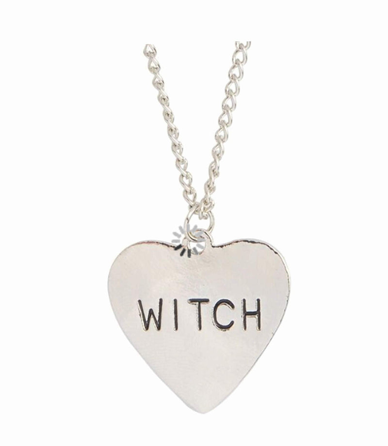 [Australia] - Witch Necklace, Heart Jewellery in an Organza Bag 