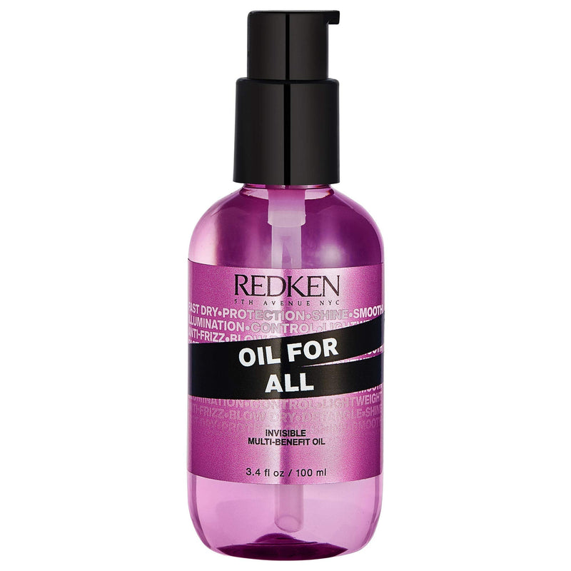 [Australia] - Redken | Oil For All | Multi-Benefit Weightless Hair Oil | Instant Shine & Smooths Frizz | 100ml 