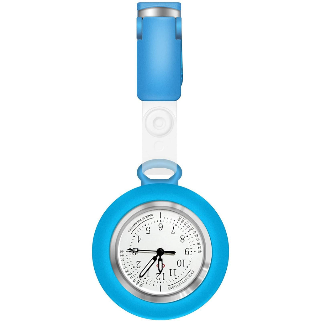 [Australia] - Nurse Watch,Nursing Watch,Nurse Watches for Women, Watch with Second Hand Clip on Watch Nursing Watches for Nurses (Light Blue) 