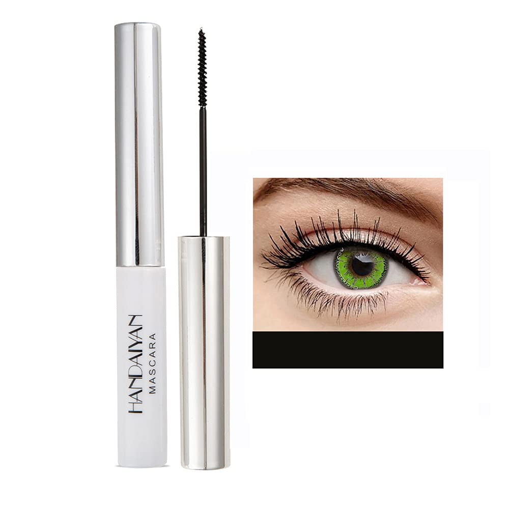 [Australia] - OCHILIMA 4D Mascara Colorful Fiber Mascara Charming Long Lasting Mascara, Thick & Long Eyelash Waterproof and Smudge-proof Eyes Makeup, Black 01# Black 