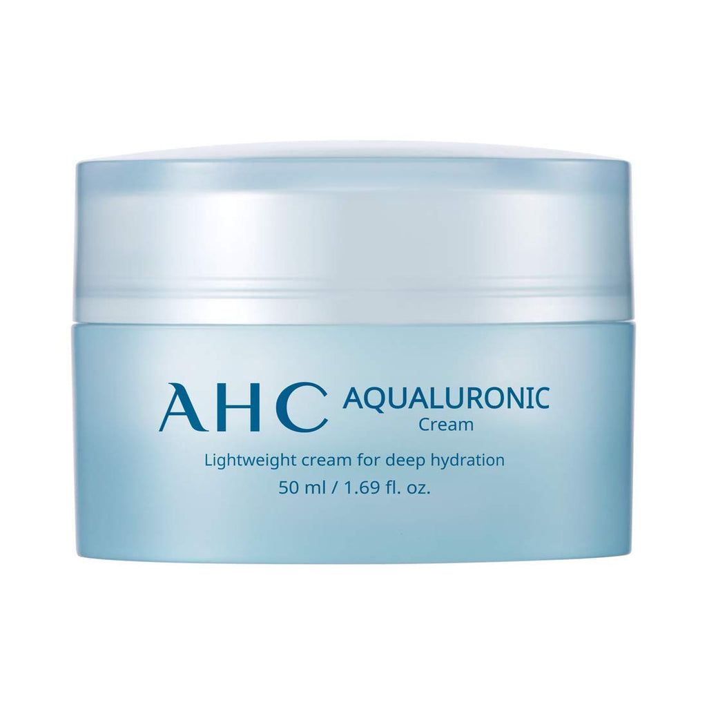 [Australia] - AHC Hydrating Aqualuronic Face Cream with Hydrating Triple Hyaluronic Acid Korean Skincare 50 ml 