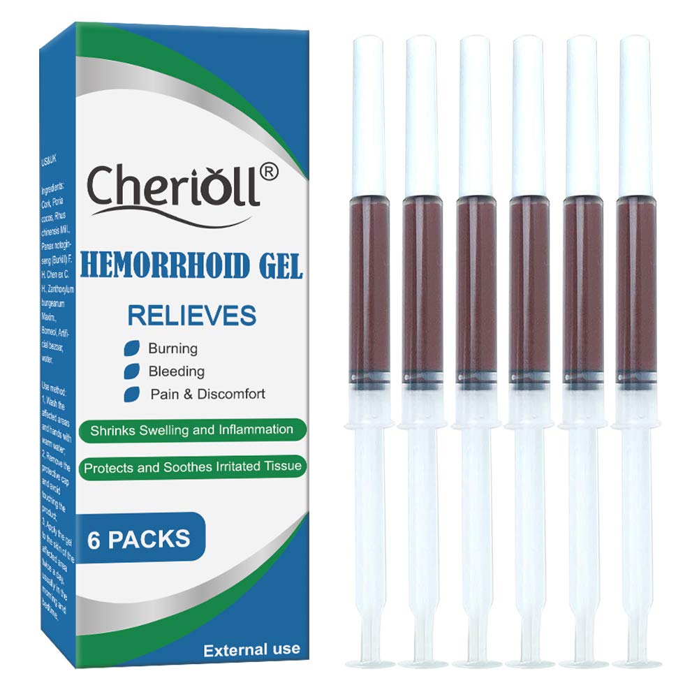 [Australia] - Hemorrhoid Treatment, Hemorrhoid Gel, Hemorrhoid & Fissure Ointment, Relieves Burning, Bleeding and Pain-6pack 6 Count (Pack of 1) 