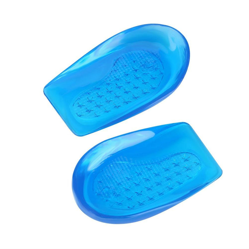 [Australia] - 1 Pair O/X Leg Correction Insoles Foot Alignment Silicone Gel Foot Orthotic Arch Support Shoes Insert Pads Heel Cup for Foot Correction L41-46 