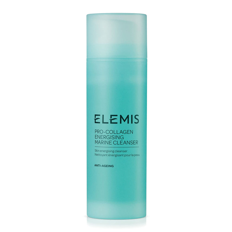 [Australia] - Elemis Pro-Collagen Energising Marine Cleanser, Supercharged Facial Cleanser to Revive and Rejuvenate, Luxurious Gel Face Cleanser to Remove Makeup for a Youthful Glow, Deep Skin Cleanser, 150 ml 