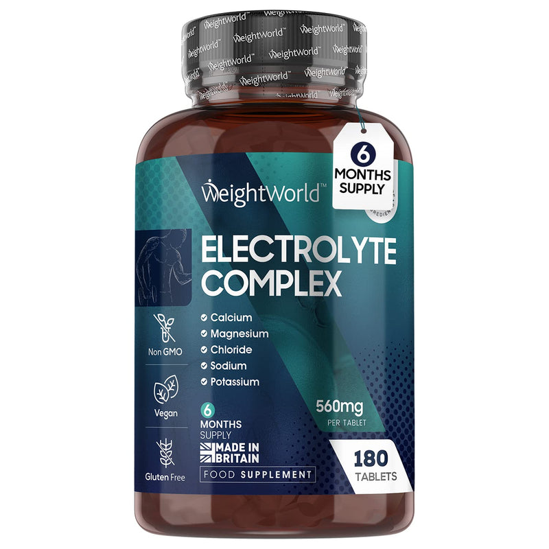 [Australia] - Keto Electrolyte Capsules 560mg - 180 Vegan Capsules(6Months Supply) - Hydrating Supplement with Calcium Magnesium Potassium &Sodium Chloride – Electrolytes for Fasting & Keto – Carb &Sugar Free 