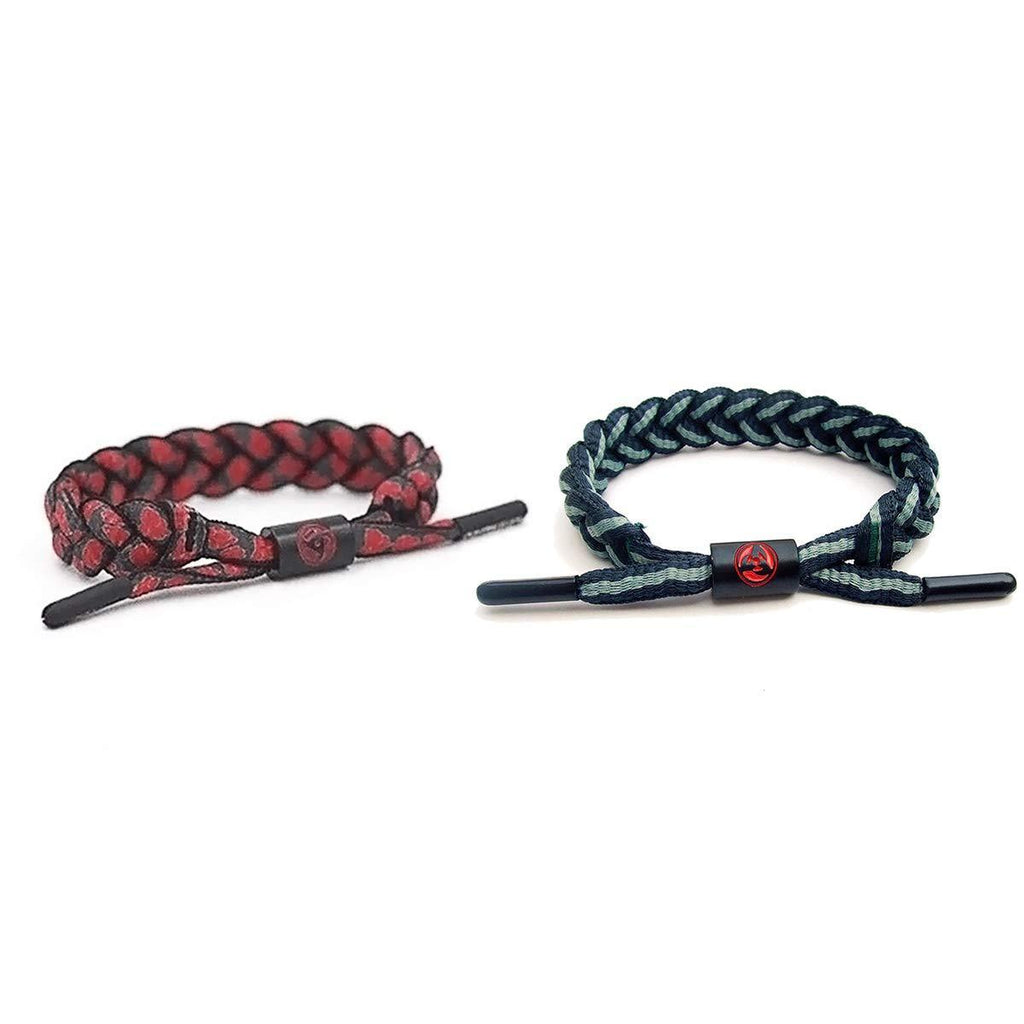 [Australia] - LACKINGONE Naruto Haruno Sakura Lace Bracelet Red And Black 