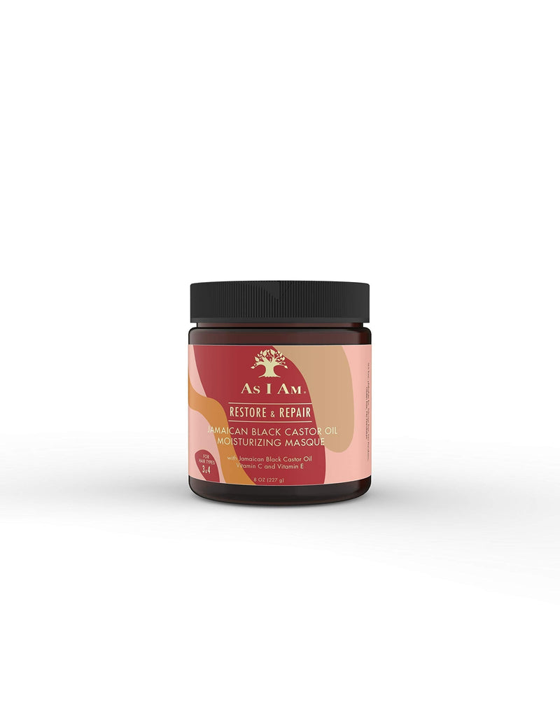 [Australia] - AS I AM Jamaican Black Castor Oil Moisturizing Masque, 300 g 