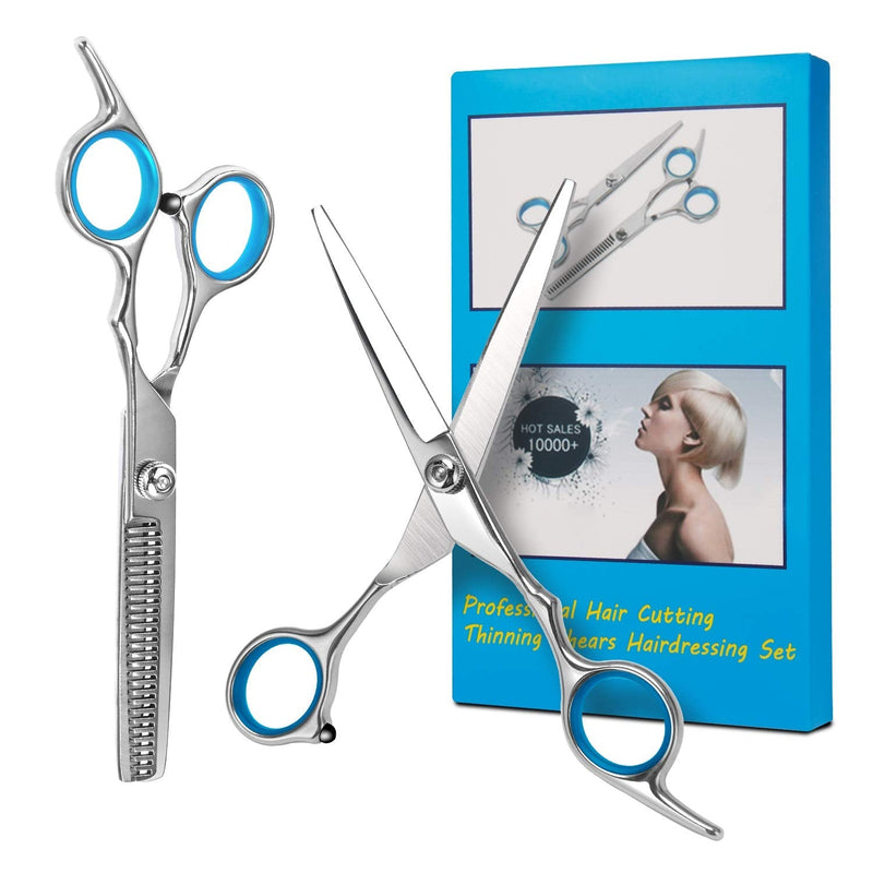 [Australia] - Bubuxy Hair Scissors, Premium Hairdressing Scissors, Professional Hair Cutting Kits Thinning Shears Hairdressing Set 