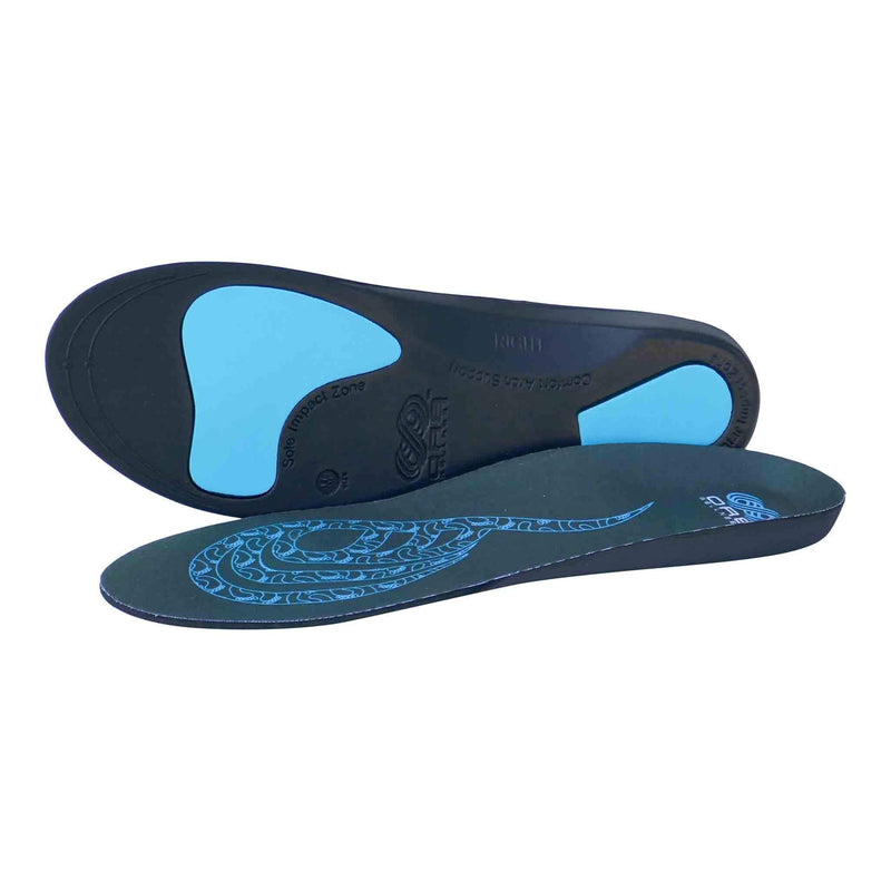 [Australia] - Lower Arch Support Insoles for Plantar Fasciitis, Flat Feet, Heel Pain & Fallen Arches. Metatarsal & Heel Cushions for Men & Women. S 5-6.5 