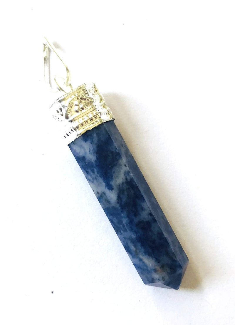 [Australia] - crystalmiracle Sodalite Gemstone Pendant Fashion Gift Crystal Healing Energy Wellness Handcrafted Accessory 