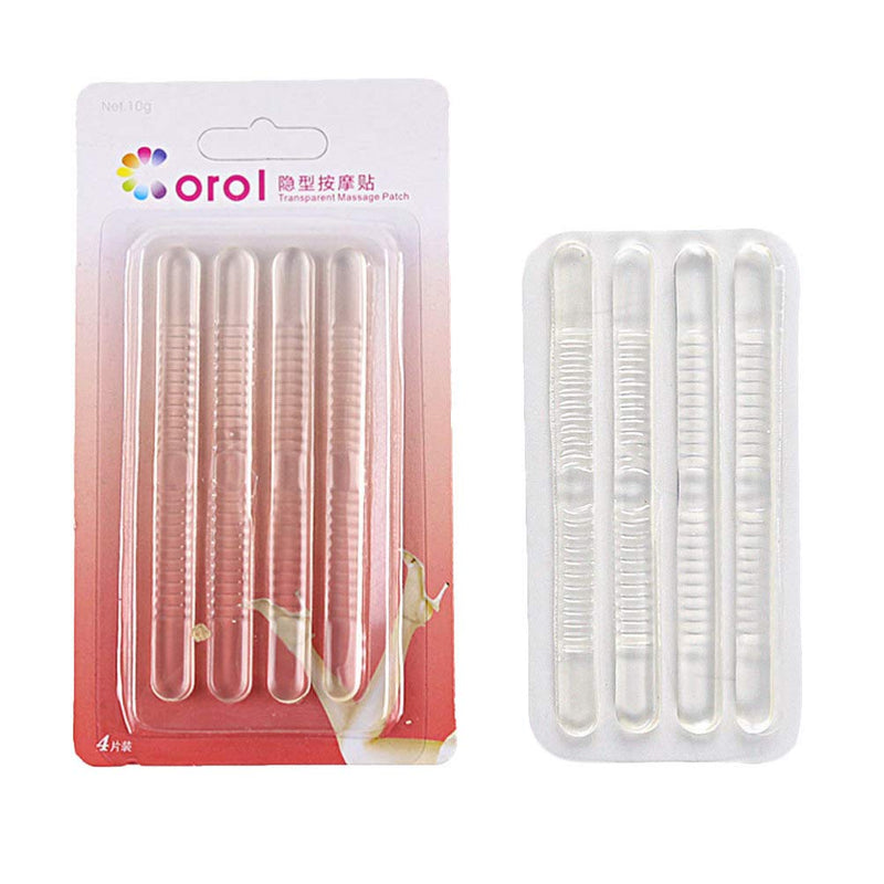 [Australia] - Healifty Shoe Strap Grip 16Pcs Sling Shoe Grip for Sandals Sling Backs Invisible Shoe Inserts High Heel Sole Pads Pinch Protection 