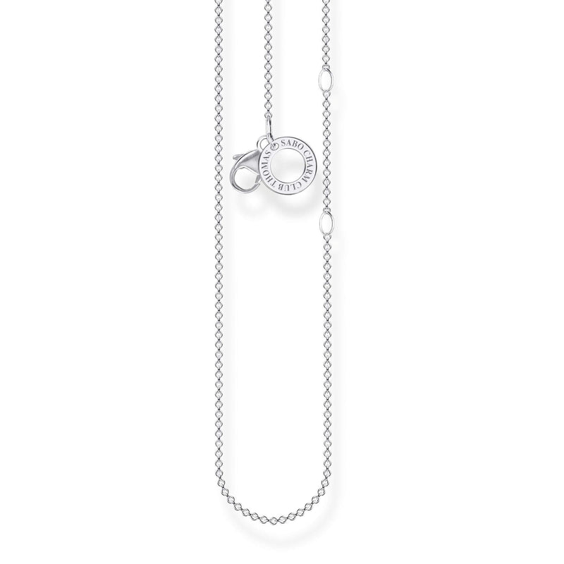 [Australia] - Thomas Sabo 925 Sterling Silver Charm Necklace 38-45cm Length 36,00 - 38,00 cm 