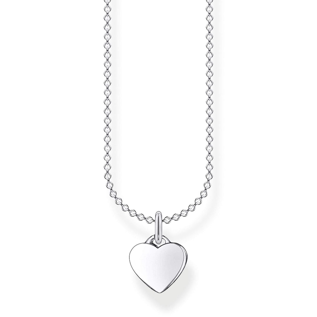 [Australia] - Thomas Sabo Women's Necklace Heart 925 Sterling Silver 36,00 - 38,00 cm 