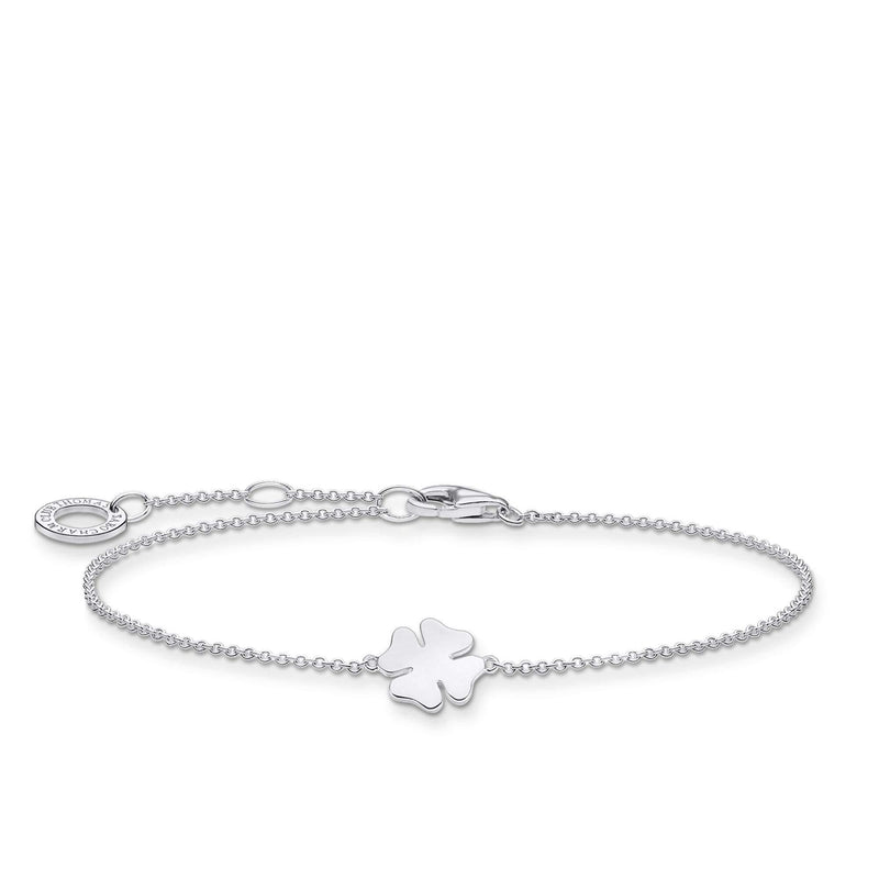 [Australia] - Thomas Sabo Shamrock Bracelet 925 Sterling Silver 16,00 - 19,00 cm 