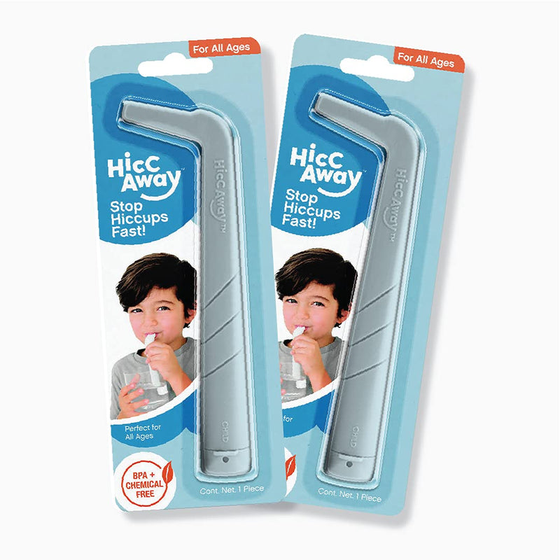 [Australia] - HiccAway Double Pack | Hiccup Cure | Hiccup Relief | Kids Hiccup Cure | Adults Hiccup Relief | Drug Free Hiccup Cure | BPA Free | Hiccups 