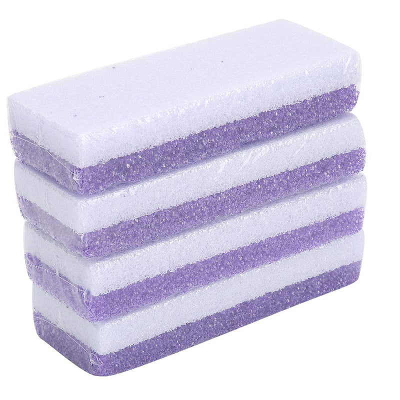 [Australia] - Pumice Stone for Feet, Hands and Body, Foot Pumice Stone for Feet Hard Skin Callus Remover and Scrubber, Foot File Exfoliation to Remove Dead Skin (Pack of 4) 