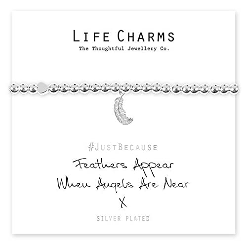 [Australia] - Life Charms Feathers Appear When Angels Are Near bracelet 