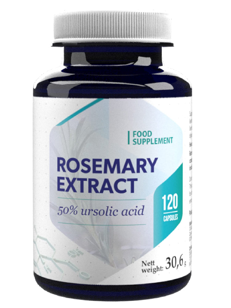 [Australia] - Ursolic Acid from Rosemary Extract 75mg 120 Vegan Capsules, High Strength Supplement, Gluten and GMO Free 