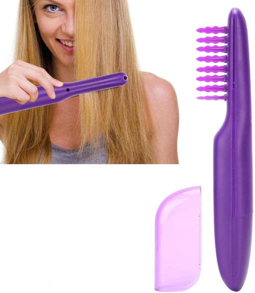 [Australia] - Electric Detangling Brush,Negative Ion Electric Detangling With Massage Function Hair Brush Comb Tame The Mane Wet Or Dry For Adults And Kids 