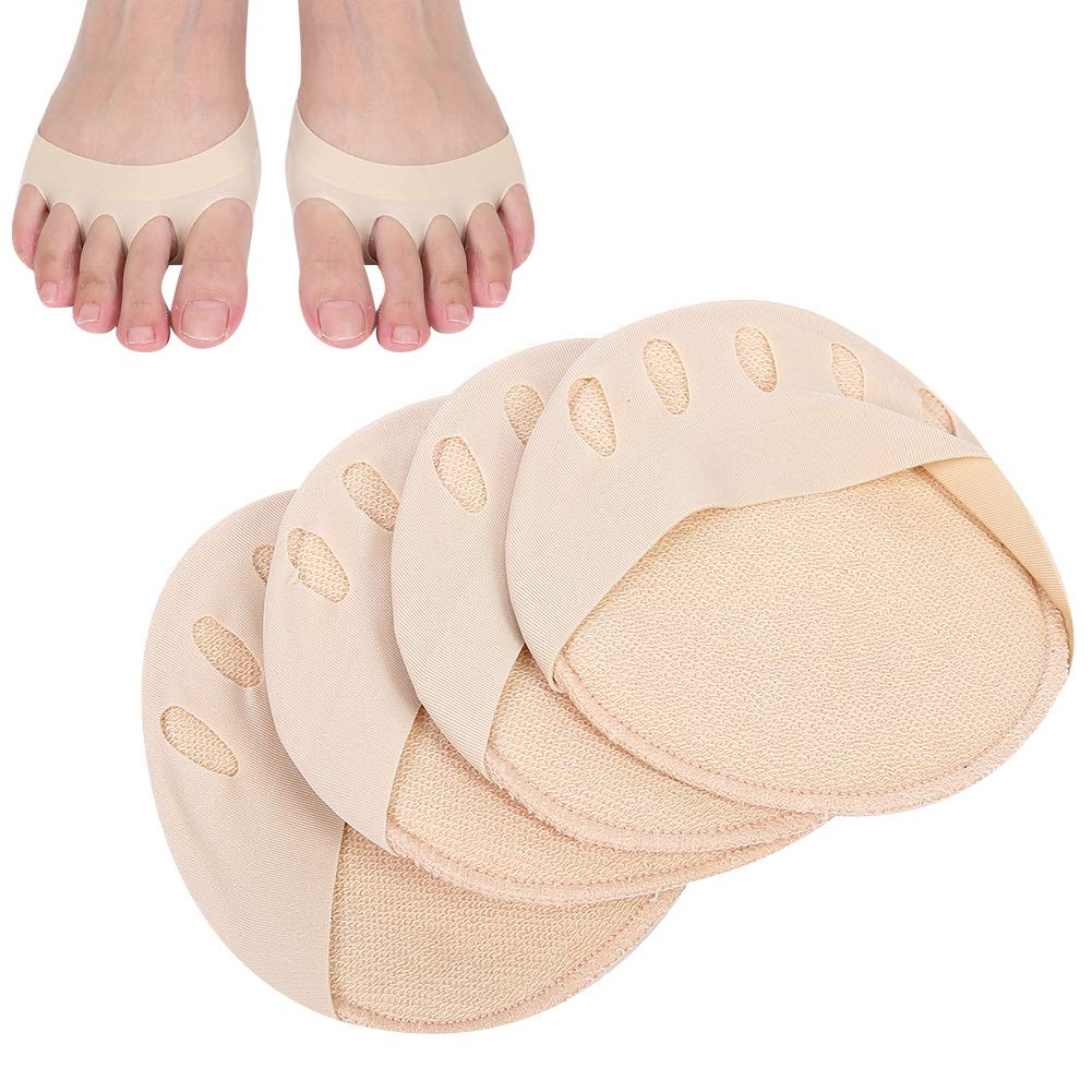 [Australia] - Metatarsal Pads, 2 Pair Thicken Soft and Elastic Fabric Pain Relief Forefoot Pad, Lightweight Forefoot Pads for Men and Women for Metatarsalgia Bursitis(1#) 1# 