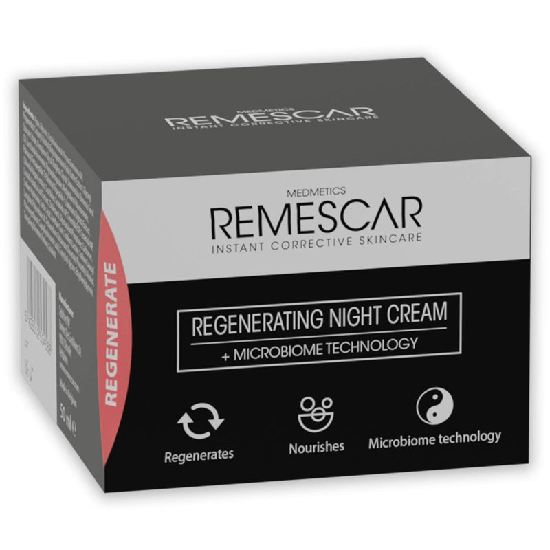 [Australia] - Remescar Regenerating Night Cream - Nourishes Skin for a Luminous and Fresh Appearance - Improves Skin Regeneration while Sleeping - Microbiome Technology to Restore Skin Balance 