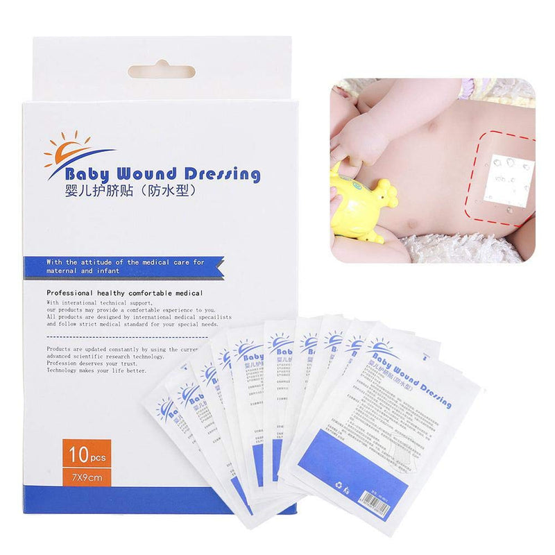 [Australia] - TMISHION 10PCS Baby Navel Stickers, Waterproof Swimming Children Infants Umbilical Cord Sticker(1box) 