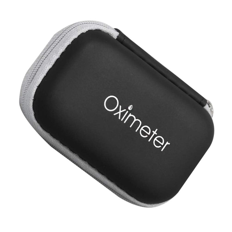 [Australia] - VOSAREA EVA Oximeter Storage Bag Fingertip Pulse Oximeter Protective Case Organizer Portable Zipper Carry Pouch Box for Blood Oxygen Saturation Monitor 
