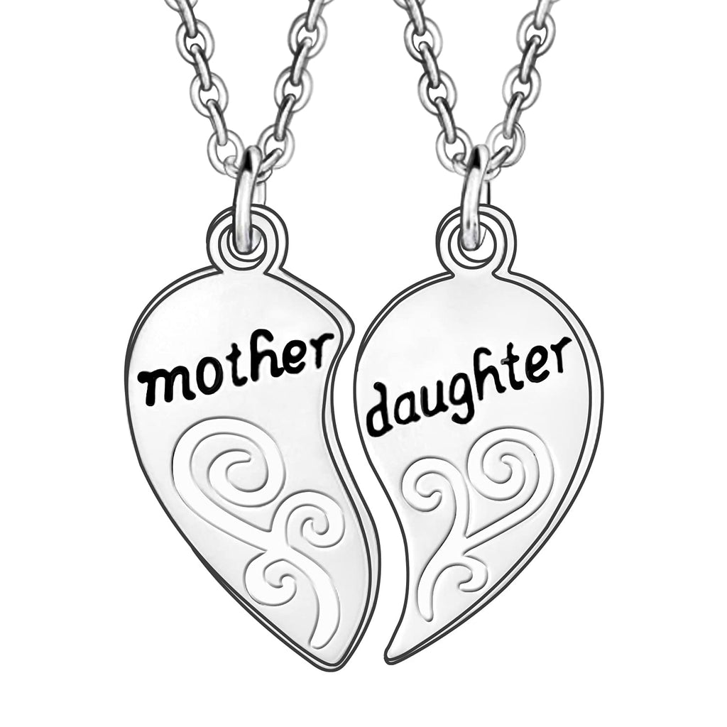 [Australia] - BESPMOSP Mother Daughter Necklace Mother Daughter Gifts Mother's Day Gifts Birthday Necklace Daughter Gifts From Mum 