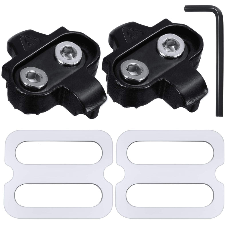 [Australia] - Hotop Bike Cleats Compatible with Shimano MTB SPD Pedals (SH51) for Men and Women Mountain Bike Shoes Bicycle Cleat Set for Mountain Biking and Indoor Cycling 