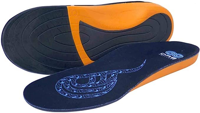 [Australia] - Running Sports Insoles. TPU Base Ideal for High Impact Sports and Activity. Arch Support for Men & Women. Plantar Fasciitis Relief. (S 5-6.5) S 5-6.5 