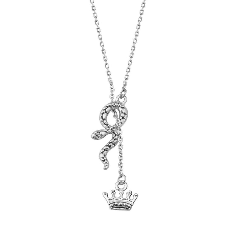 [Australia] - Riverdale Inspired Necklaces Jughead Southside Serpents Snake Necklace snake+crown 