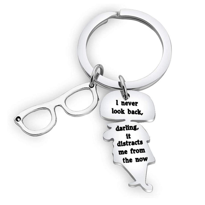 [Australia] - Edna Mode Quote Keychain I Never Look Back Darling it Distracts From the Now 