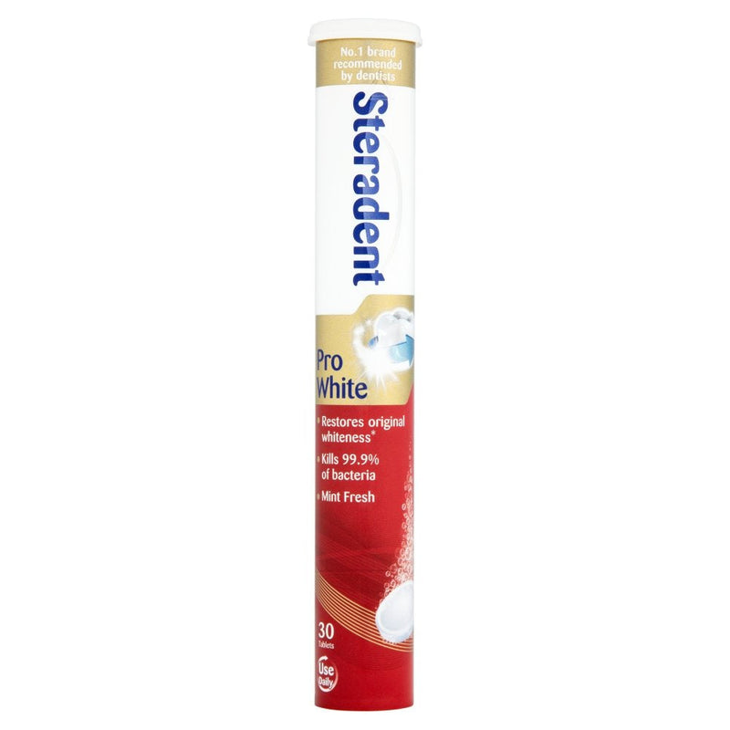 [Australia] - Steradent Pro White Tablets, 30 each 