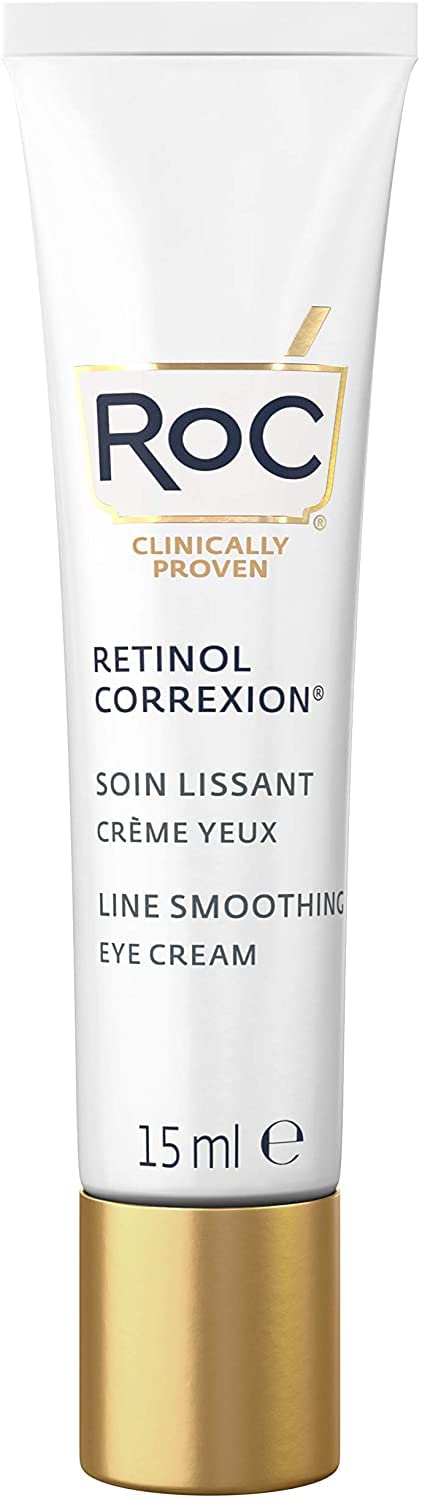 [Australia] - RoC - Retinol Correxion Line Smoothing Eye Cream - Visibly Reduces Puffiness & Dark Circles - Anti-Wrinkle and Ageing - 15 ml 