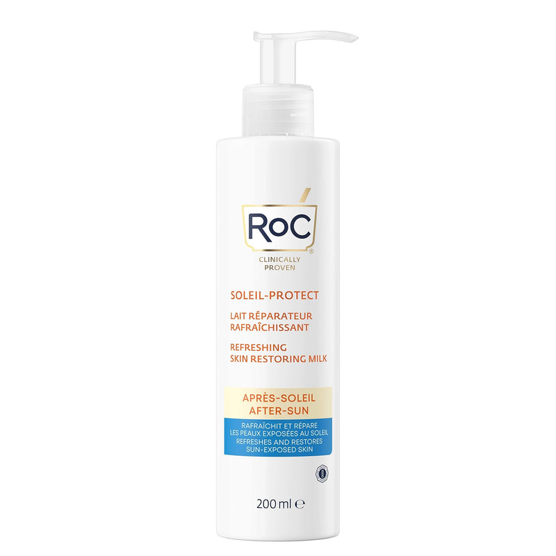 [Australia] - RoC - Soleil-Protect Refreshing Skin Restoring Milk After-Sun - Cooling and Moisturising - Restores Sun-Exposed Skin - 200 ml 