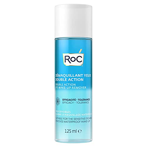 [Australia] - RoC - Double Action Eye Make-Up Remover - Water & Oil Combination - Removes Waterproof Make-up - Minimises Allergy Risks - 125 ml 