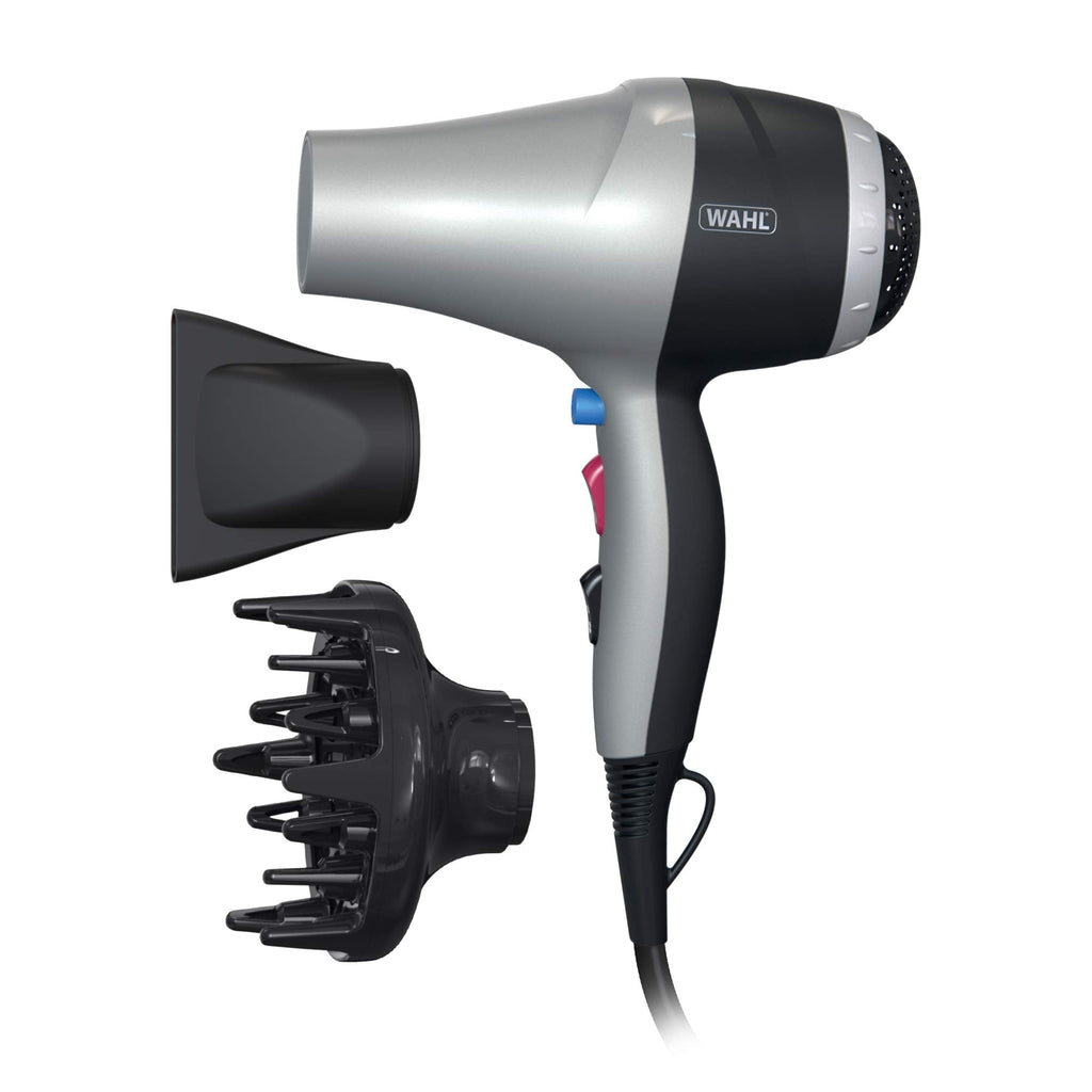 [Australia] - Wahl Power Shine Dryer, Hair Dryers for Women, Cool Shot Button, 3 Heat and 2 Speed Settings, Adjustable Temperature, Quick Dry Airflow, Fast Drying, Enhance Curls and Waves 