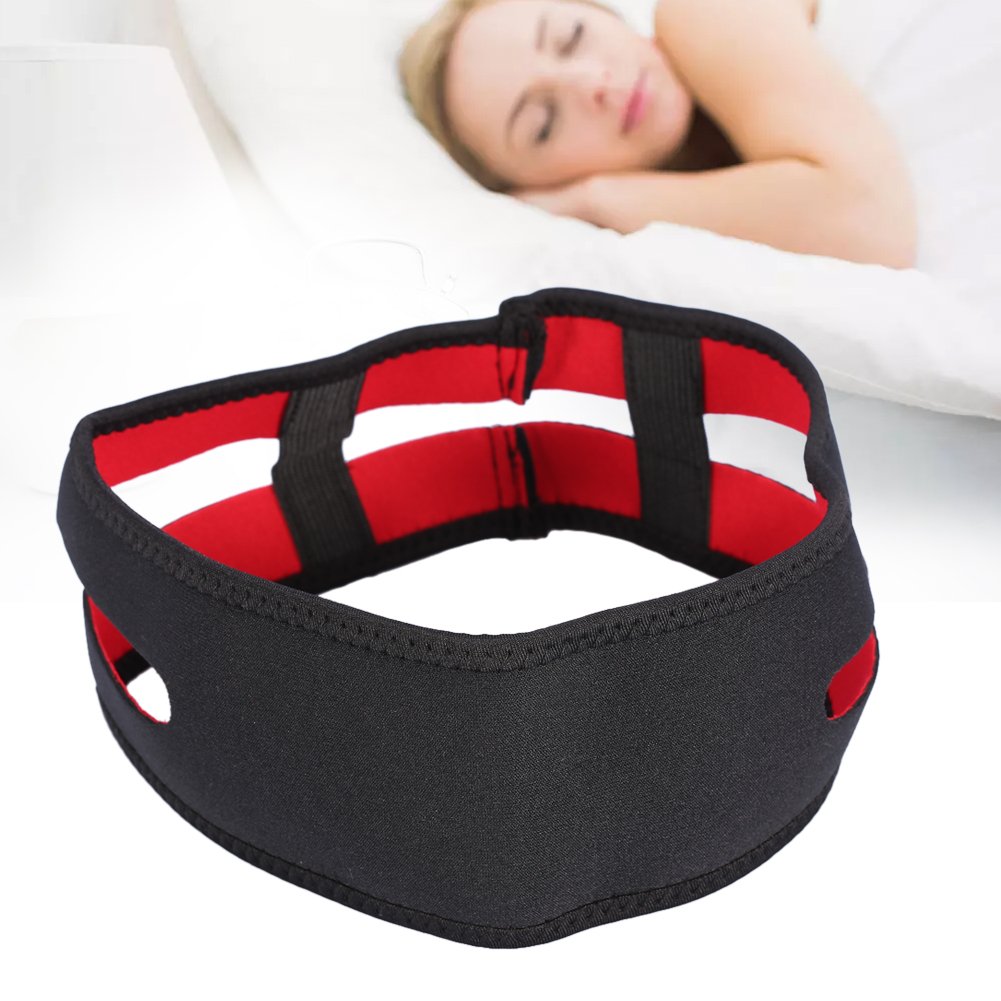 [Australia] - Anti Snoring Strap, 1pc Snore Stop Chin Jaw Sleep Support Belt, Anti Snoring Aid Device Solution for Men and Women 