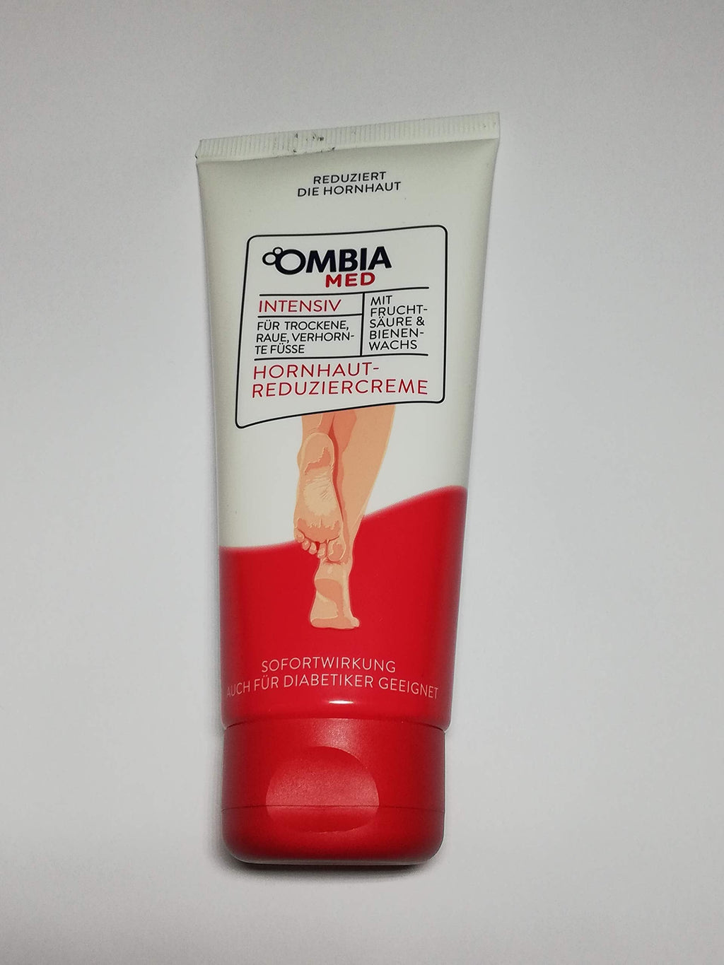 [Australia] - Ombia Med Callus Reducing Cream Intensive Immediate Effect Suitable for Diabetics 1 Pack (1 x 100 ml) 