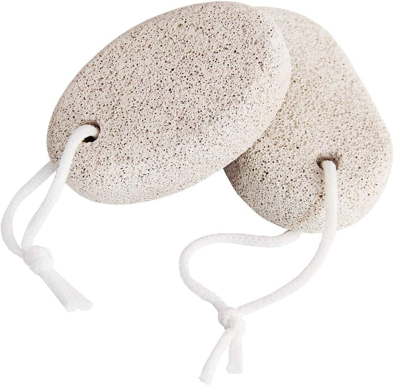[Australia] - Voarge 2 Pieces Natural Pumice Stone, Foot Stone Lava Stone Pedicure Foot Care Foot Scrub for Removing Dead Skin, Callus Hard Skin Removal for feet and Hands 