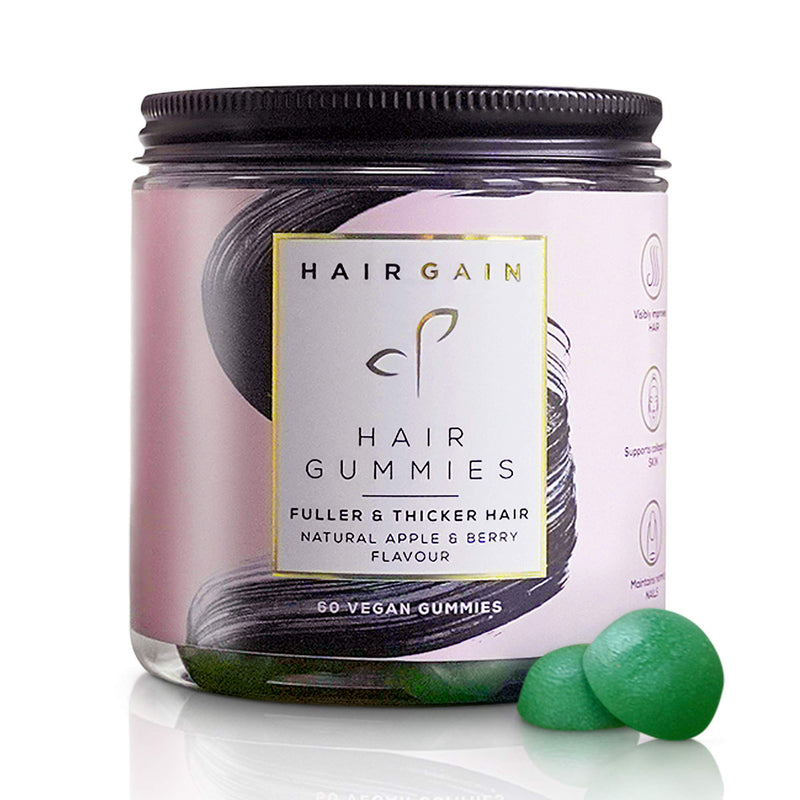 [Australia] - Hair Gain Hair Gummies 1 month supply 60 Gummies Fuller Thicker Hair in one month 